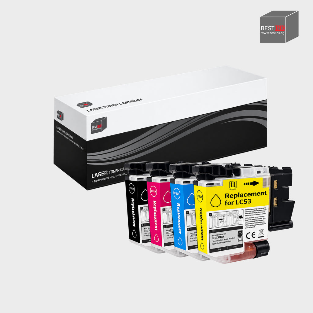 Bestink LC531 LC 531 high capacity Ink Cartridge Compatible For Brother DCP‑J1260W/DCP-J1310DW/DCP-J1360DW Printer
