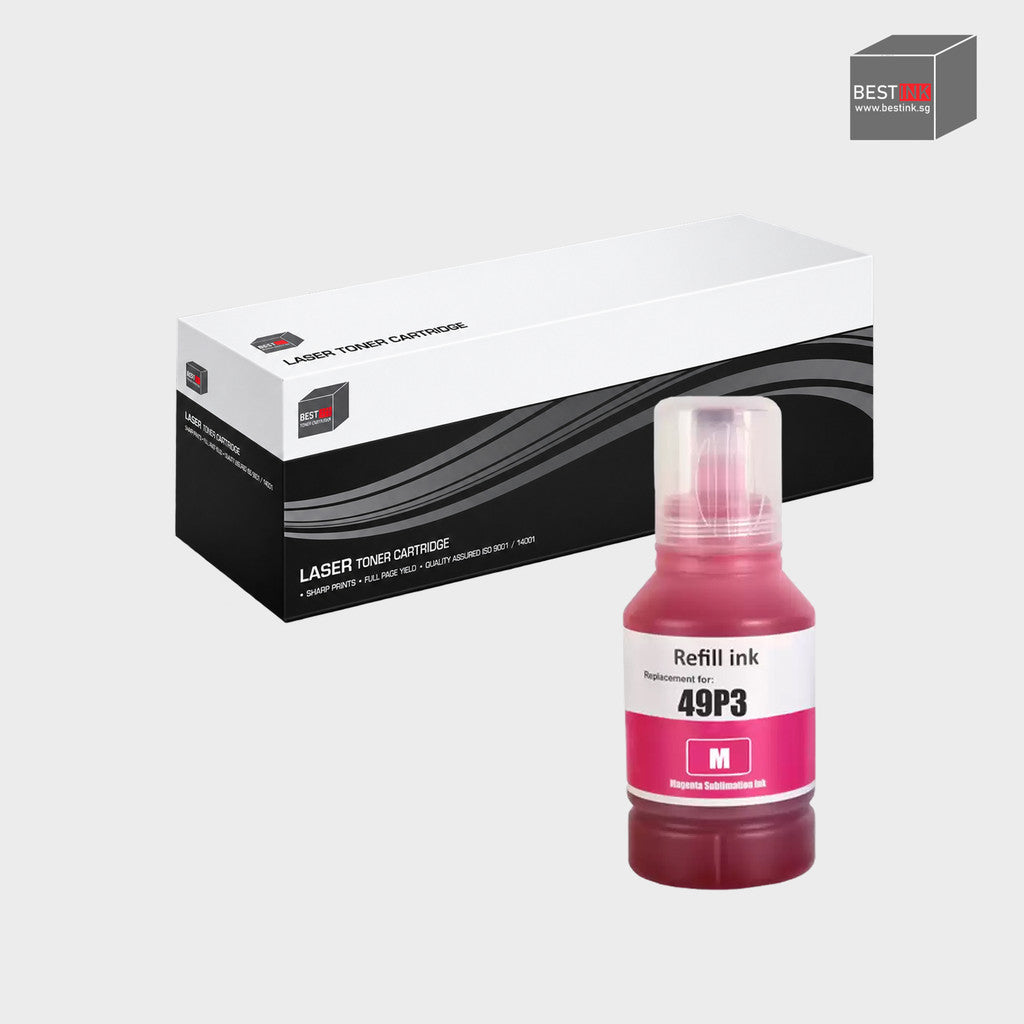 Bestink T49P ink compatible with Epson SureColor SC-F130 and SC-F530 sublimation printers
