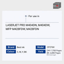 Load image into Gallery viewer, Bestink 76A  76X BLACK CF276A CF276X