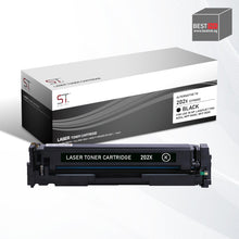Load image into Gallery viewer, Bestink 202X High Yield Black Cyan Magenta Yellow Toner Cartridge 202X