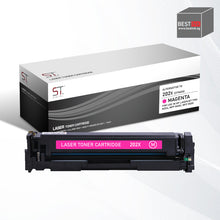 Load image into Gallery viewer, Bestink 202X High Yield Black Cyan Magenta Yellow Toner Cartridge 202X