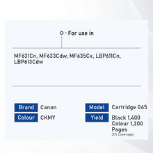 Load image into Gallery viewer, Bestink 045 High Quality Black Cyan Magenta Yellow Toner Cartridge