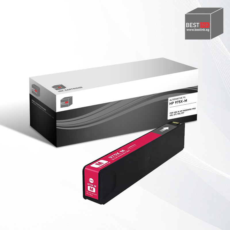 Bestink 975X High Yield Black Cyan Magenta Yellow Ink Cartridge